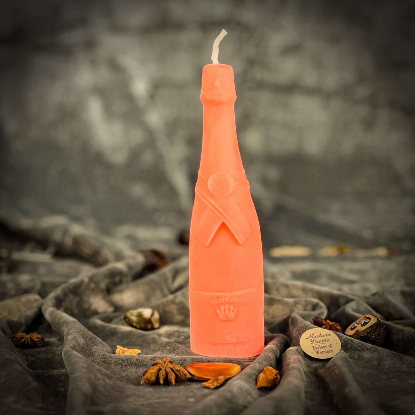 Beeswax Champagne Celebration Spell Candle - Northern Magick Supplies