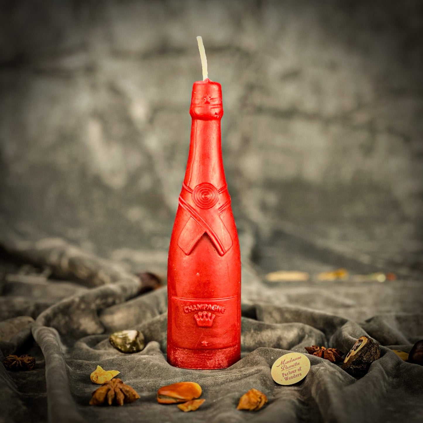 Beeswax Champagne Celebration Spell Candle - Northern Magick Supplies