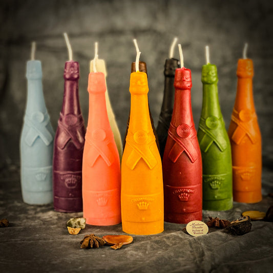 Beeswax Champagne Celebration Spell Candle - Northern Magick Supplies