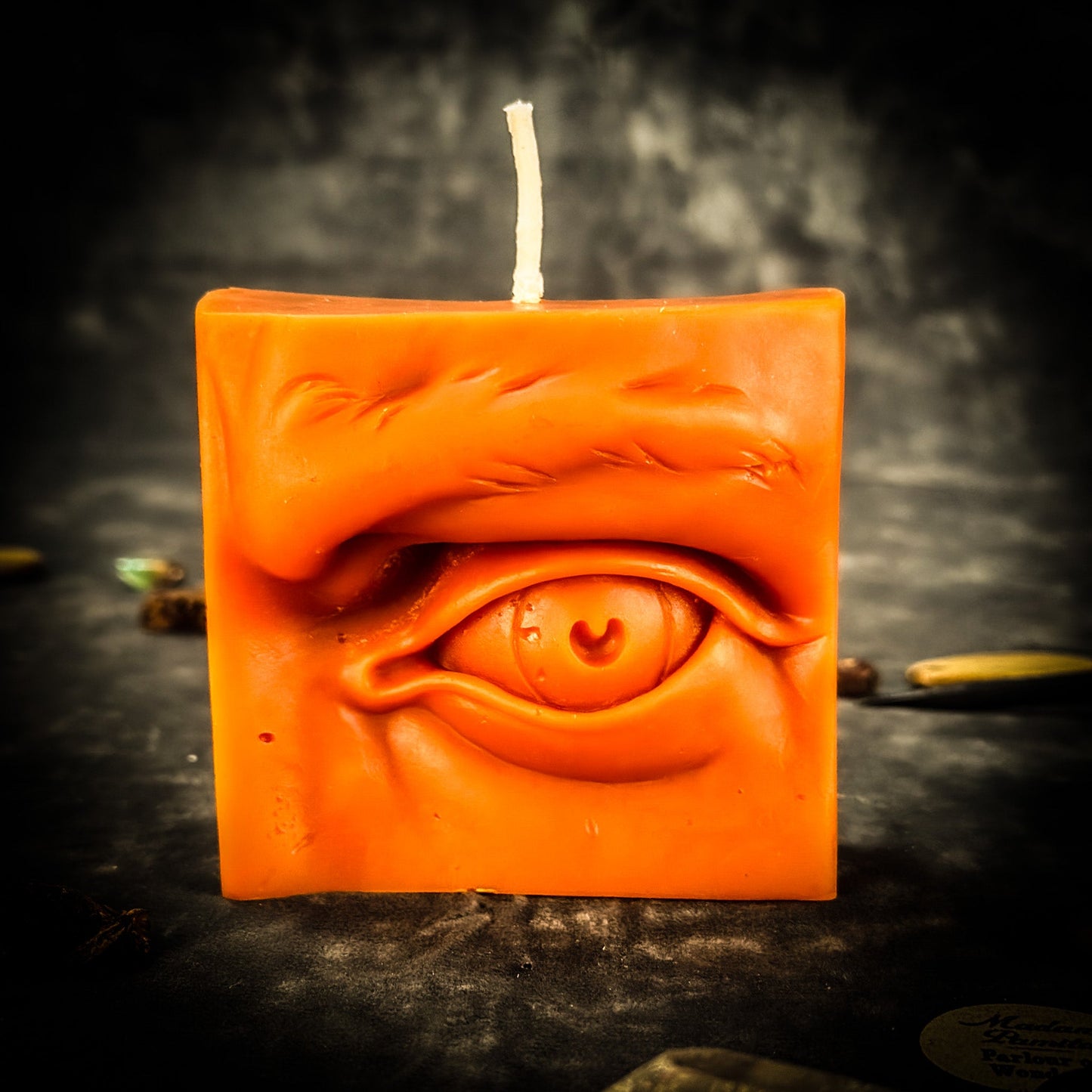 Beeswax Ex-Voto Eye Spell Candle - Vision, Clairvoyance & Being Seen