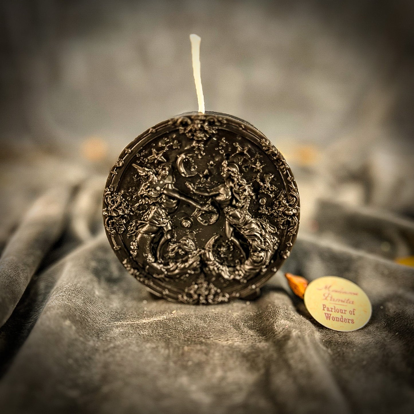 Beeswax Gemini Twins Zodiac Spell Candle - Northern Magick Supplies