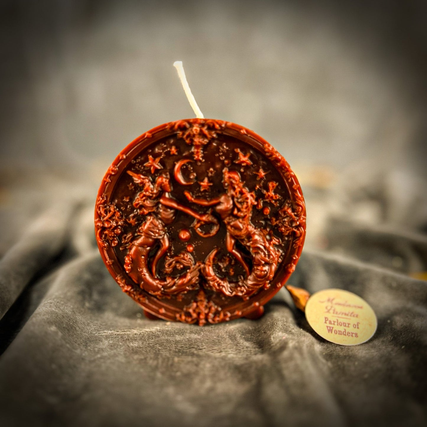 Beeswax Gemini Twins Zodiac Spell Candle - Northern Magick Supplies