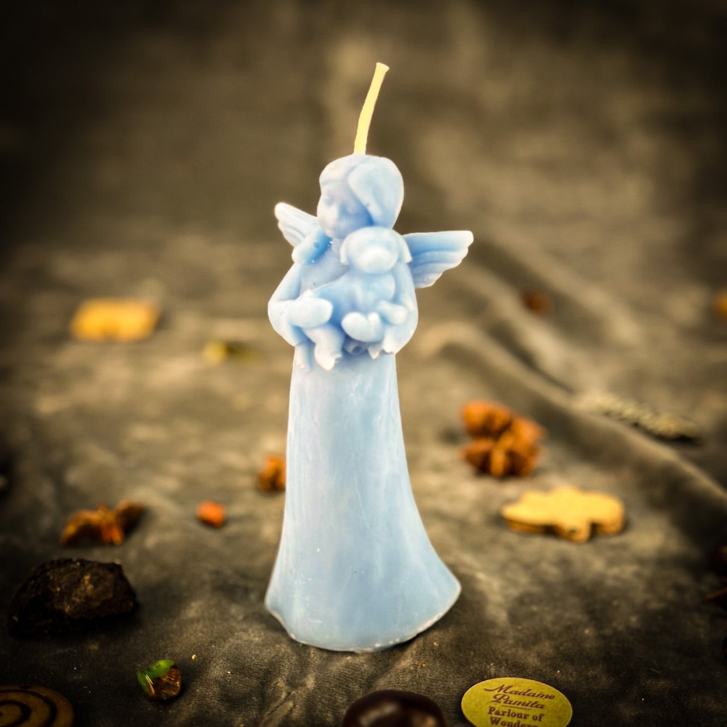 Beeswax Dog Guardian Spirit Spell Candle - Northern Magick Supplies