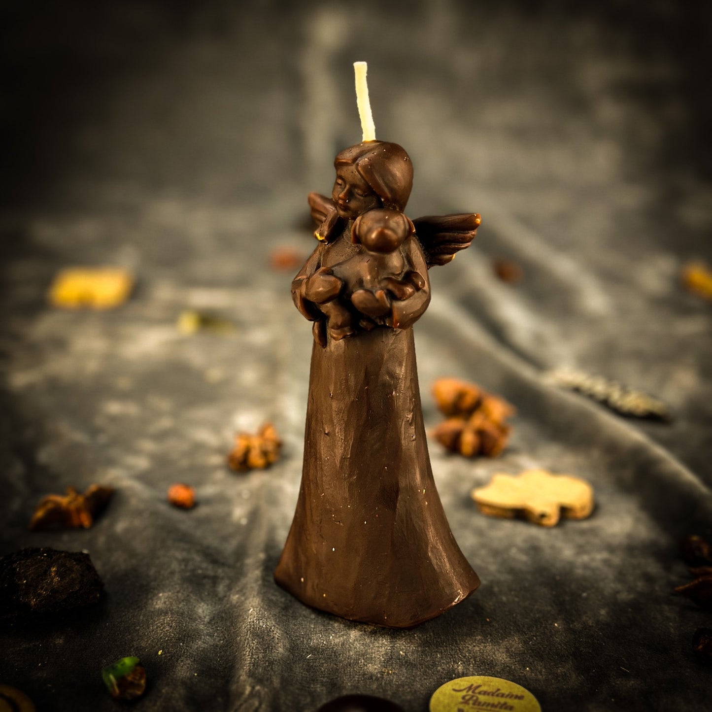 Beeswax Dog Guardian Spirit Spell Candle - Northern Magick Supplies