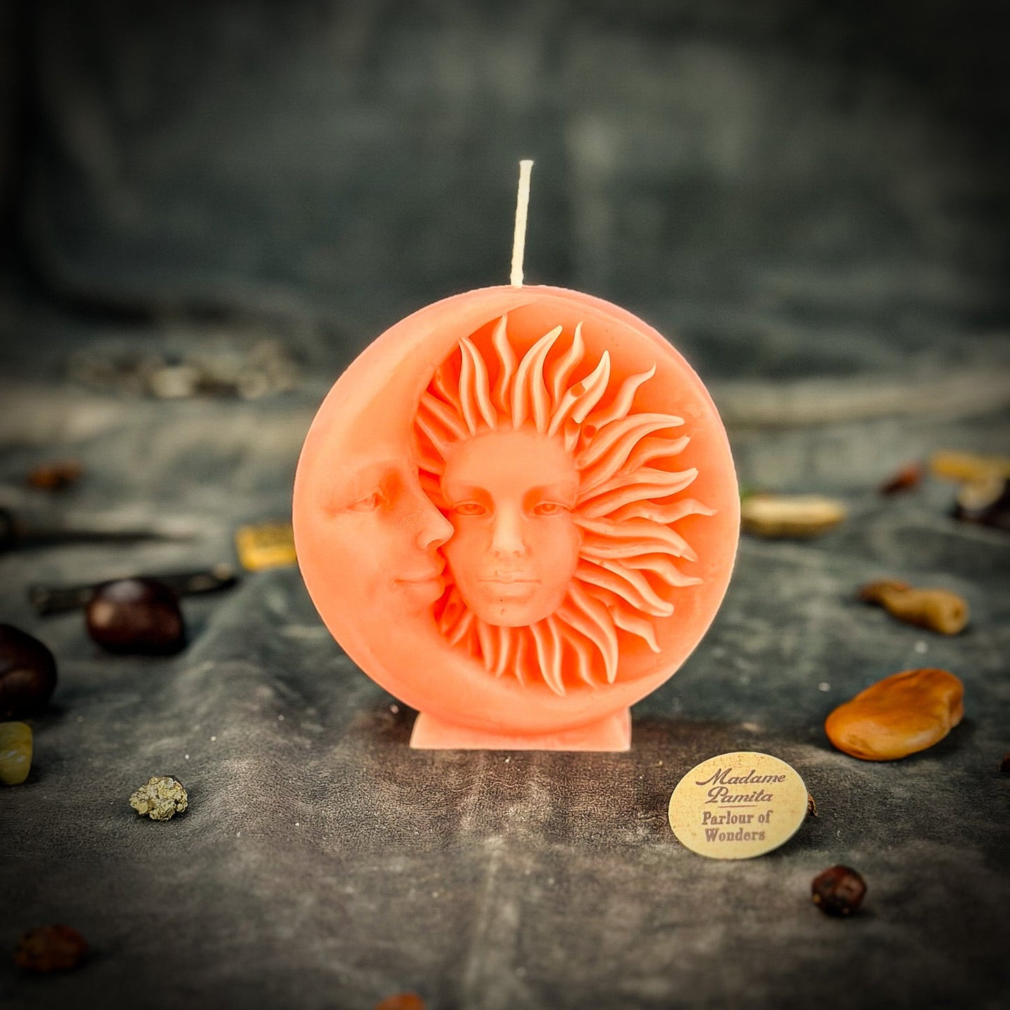 Beeswax Equinox and Solstice Spell Candle - Northern Magick Supplies