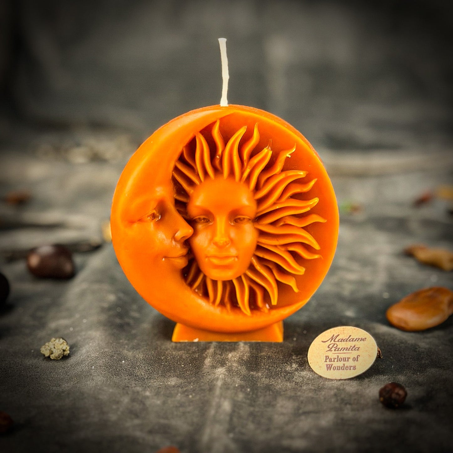 Beeswax Equinox and Solstice Spell Candle - Northern Magick Supplies