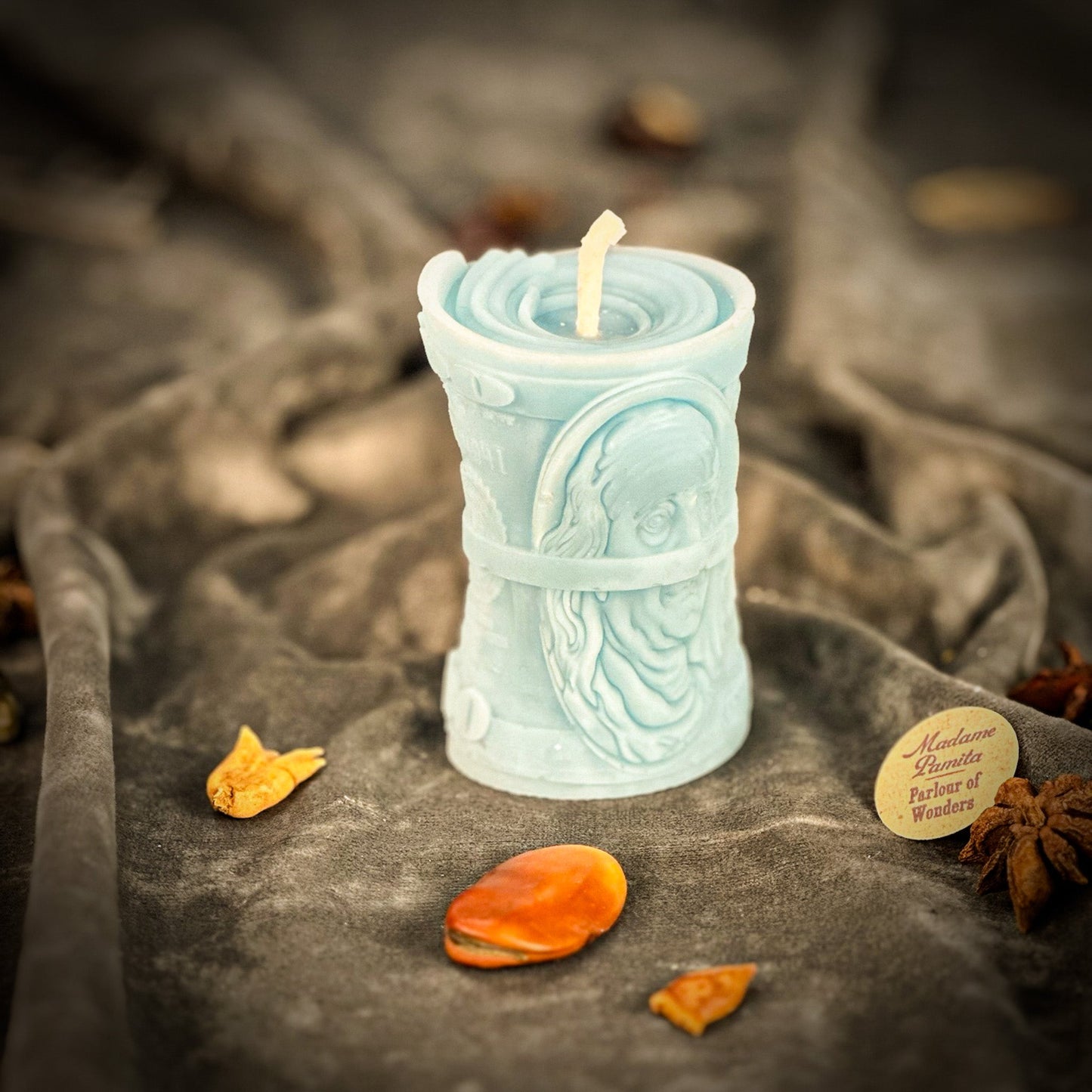 Beeswax Pay Me Spell Candle - Debt Collection & Fair Compensation - Northern Magick Supplies
