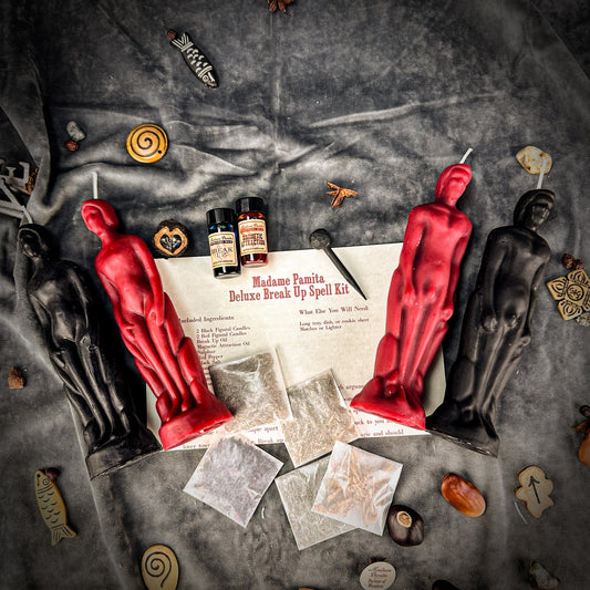 Deluxe Break Up Candle Spell Kit - Human/Male - Northern Magick Supplies