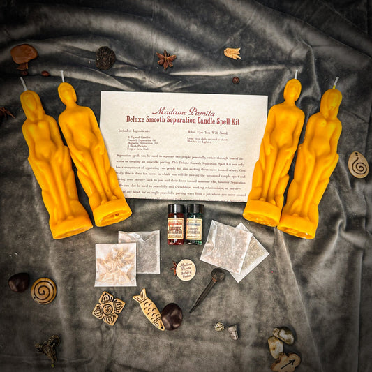 Deluxe Smooth Separation Candle Spell Kit - Human/Female - Northern Magick Supplies