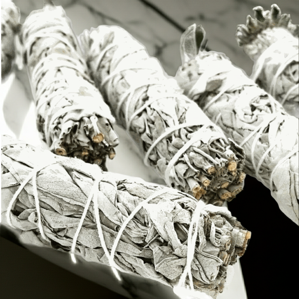 6 pack of white sage bundles - Northern Magick Supplies