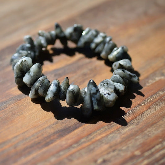 Larvikite - Chip Bracelet - Northern Magick Supplies