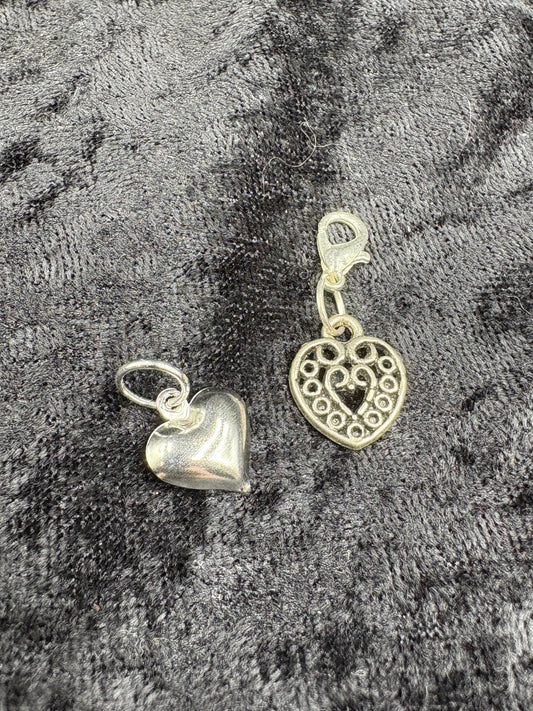 Charm - Heart (2 Pack)