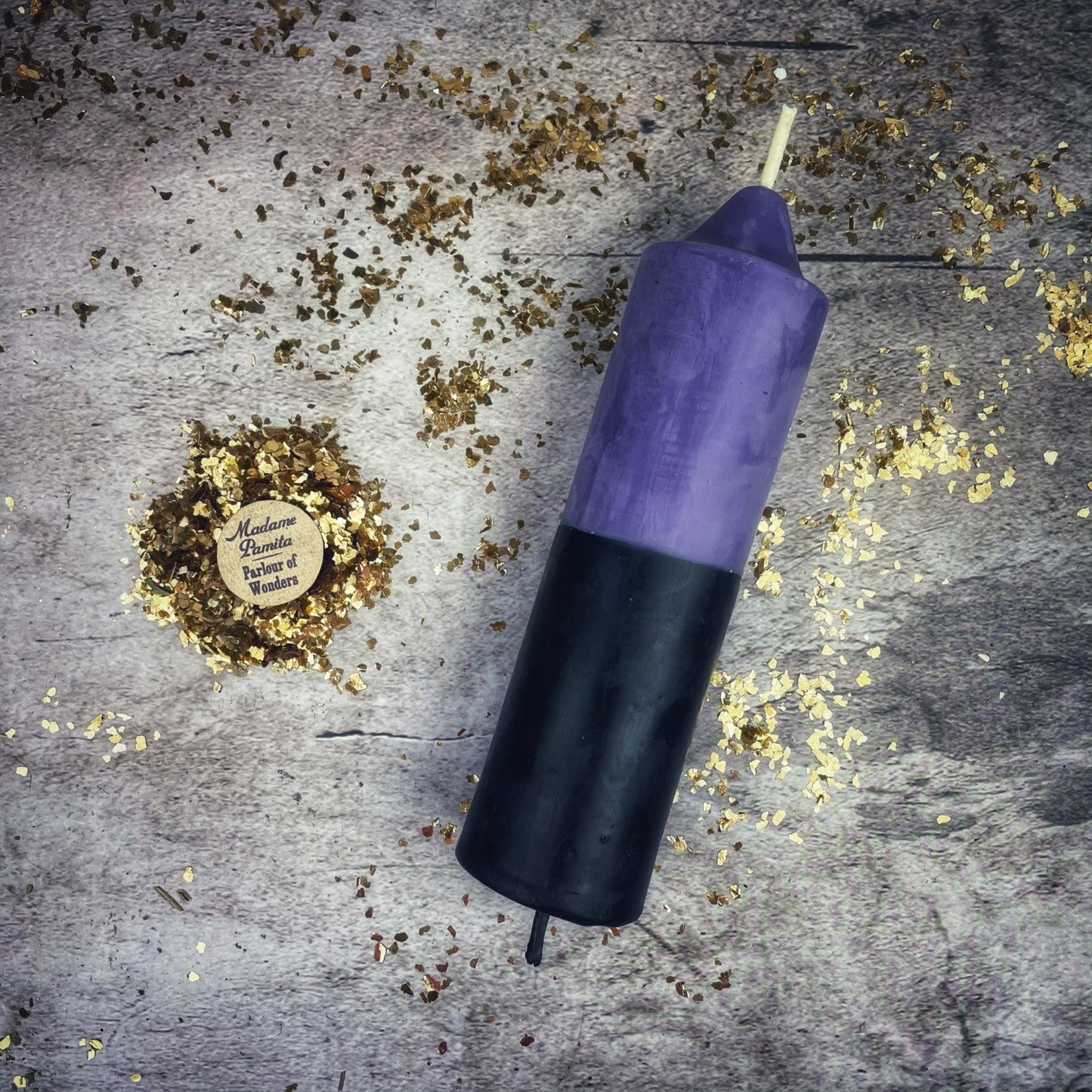 Beeswax Double Action Reversing Spell Candle - Northern Magick Supplies