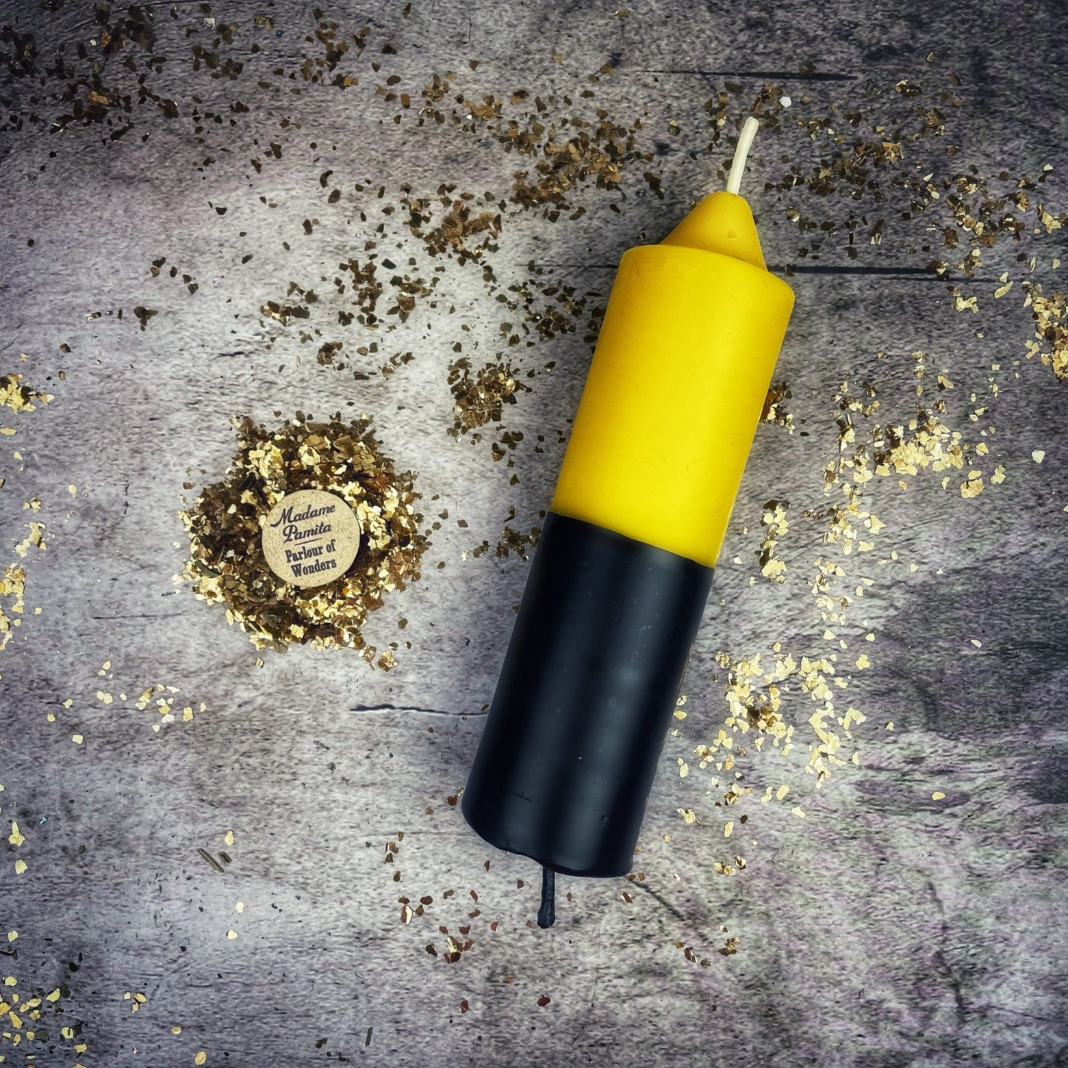 Beeswax Double Action Reversing Spell Candle - Northern Magick Supplies