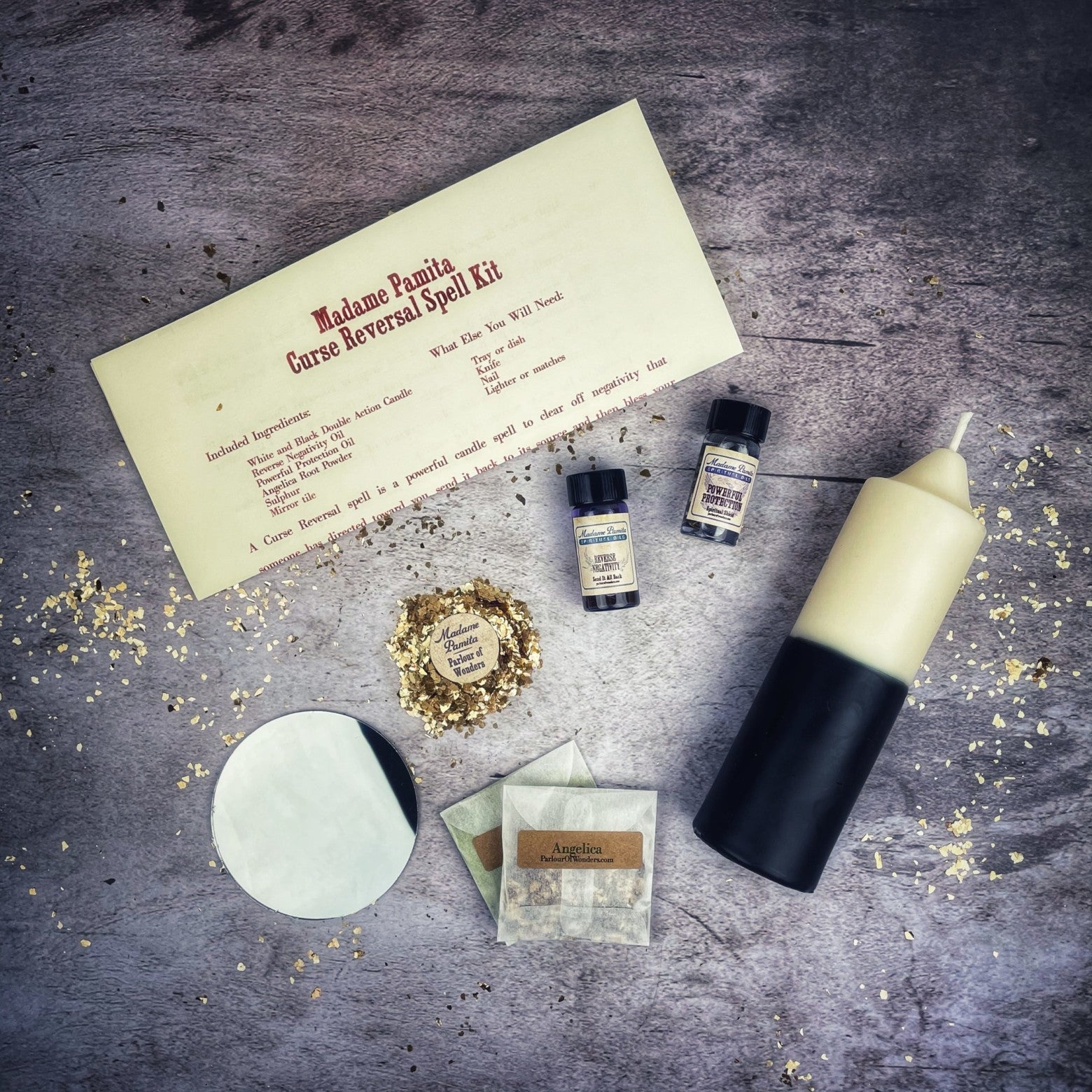 Curse Reversal Candle Spell Kit - Northern Magick Supplies