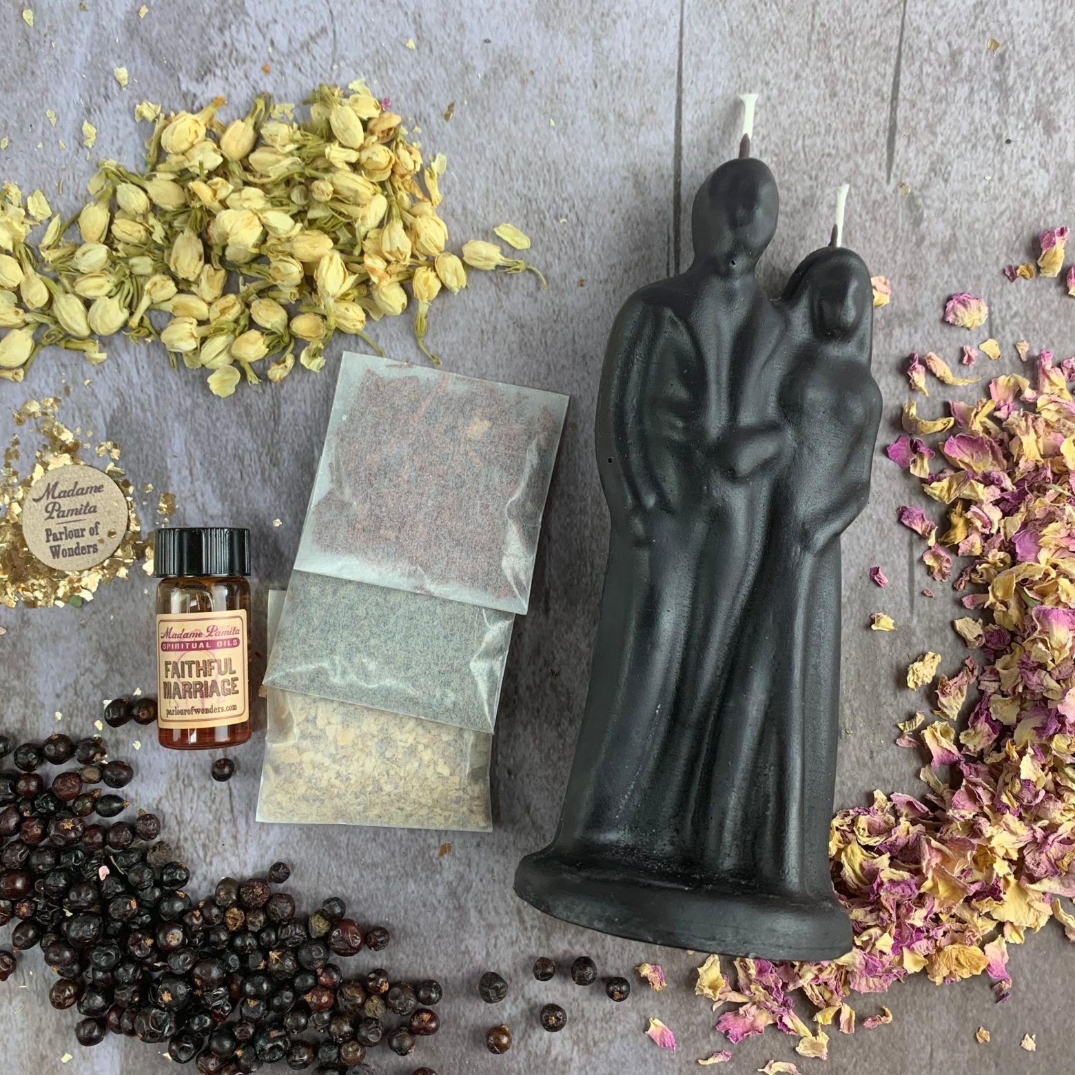 Happy Marriage Candle Spell Kit - Northern Magick Supplies