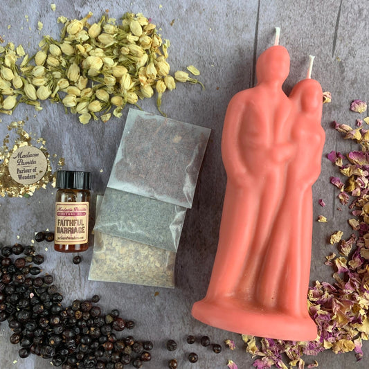 Happy Marriage Candle Spell Kit - Northern Magick Supplies