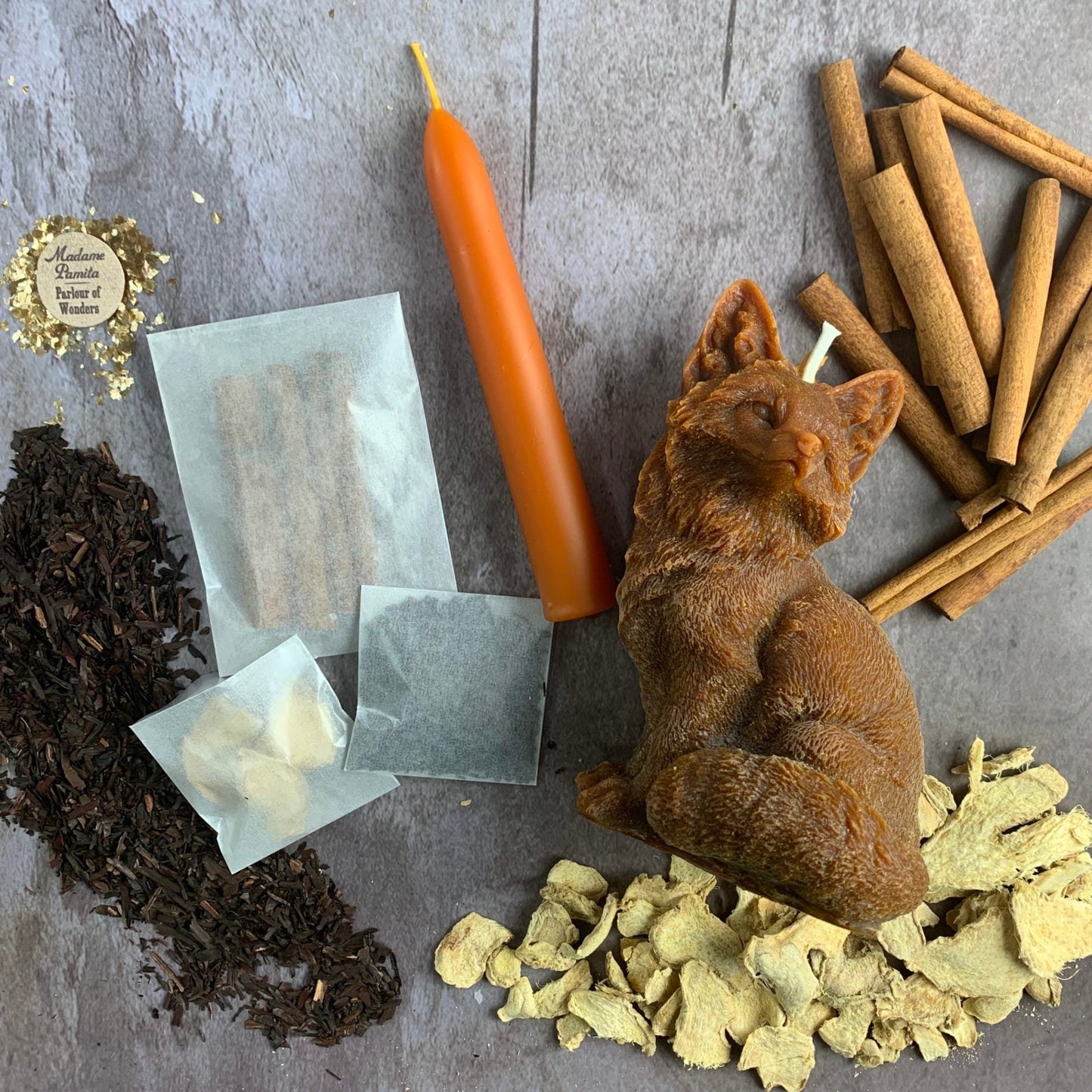 Fast Fox Candle Spell Kit - Northern Magick Supplies