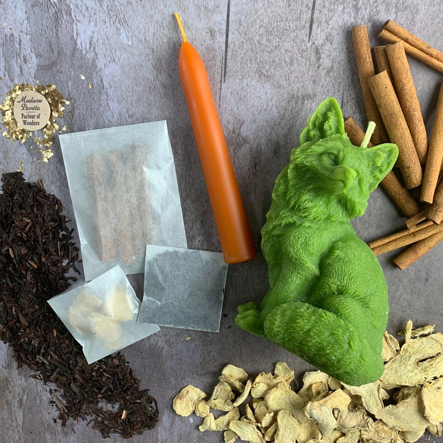 Fast Fox Candle Spell Kit - Northern Magick Supplies