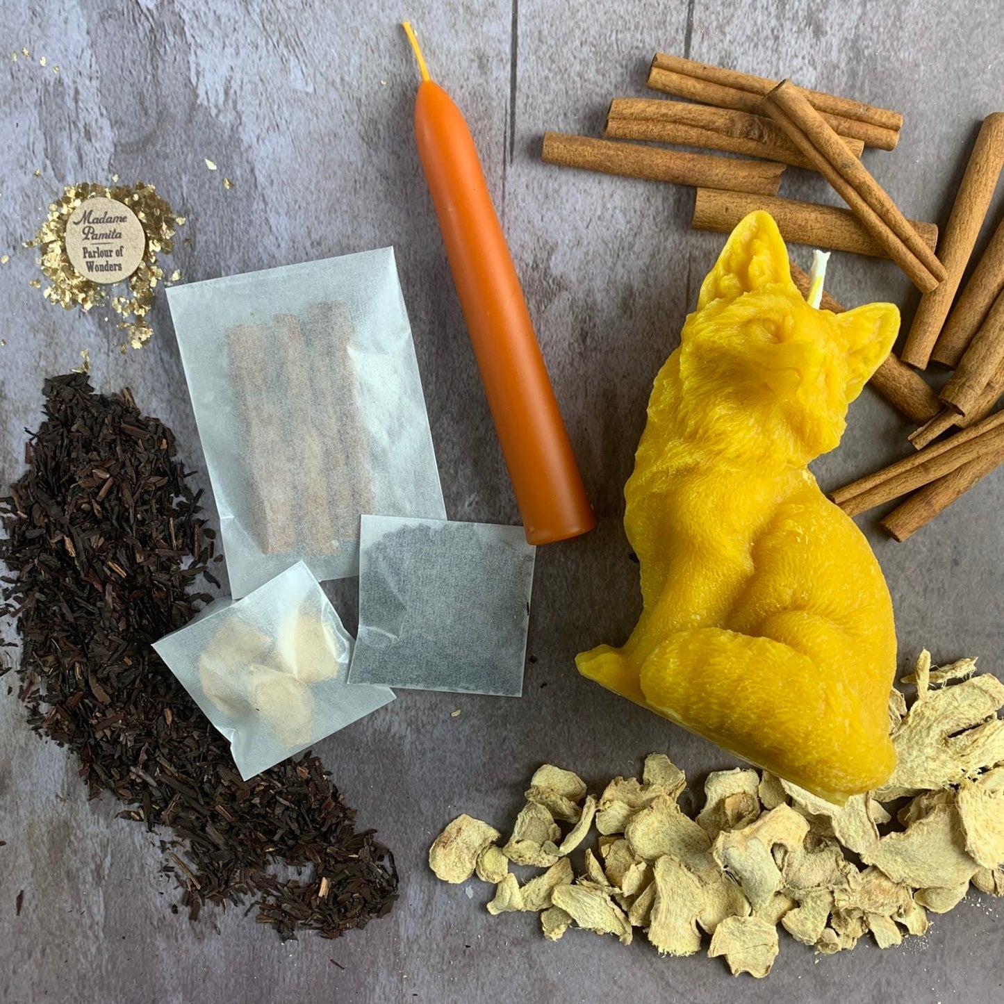 Fast Fox Candle Spell Kit - Northern Magick Supplies