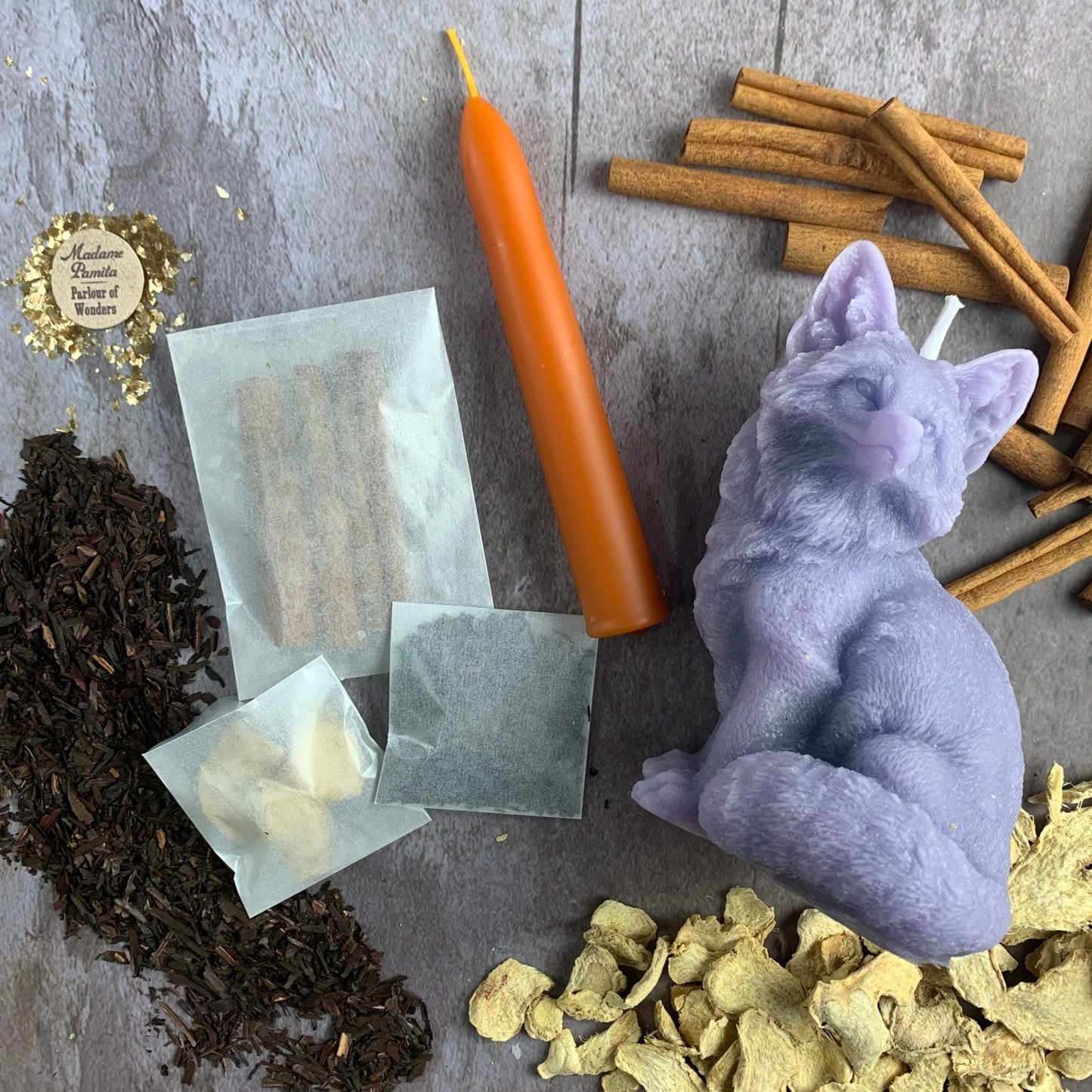Fast Fox Candle Spell Kit - Northern Magick Supplies