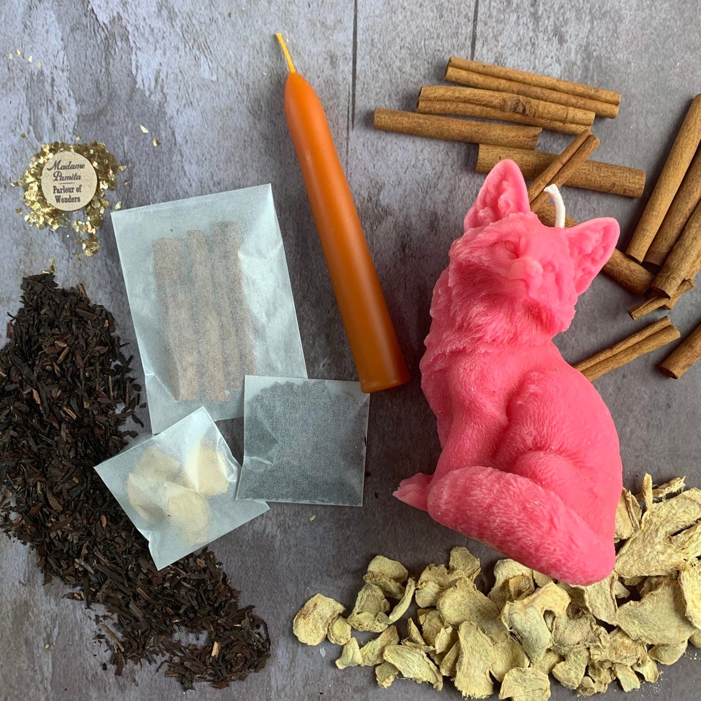 Fast Fox Candle Spell Kit - Northern Magick Supplies