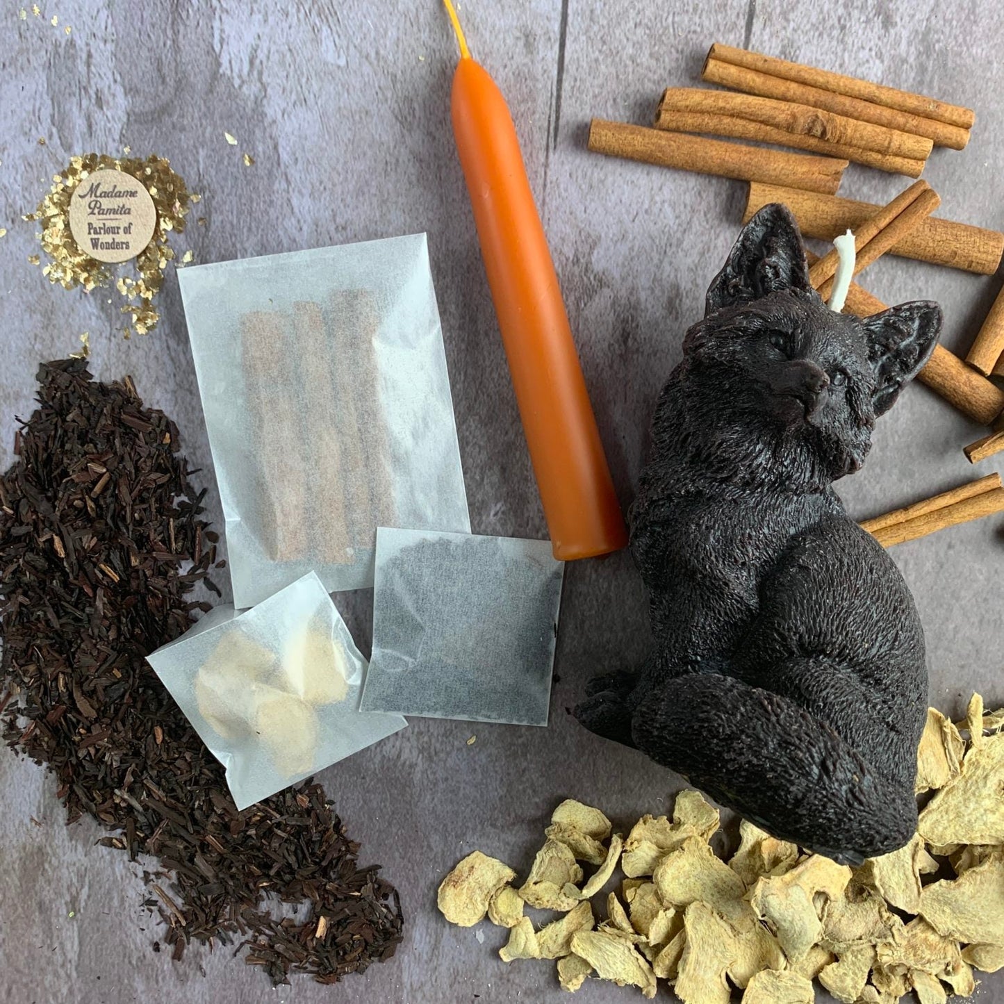 Fast Fox Candle Spell Kit - Northern Magick Supplies