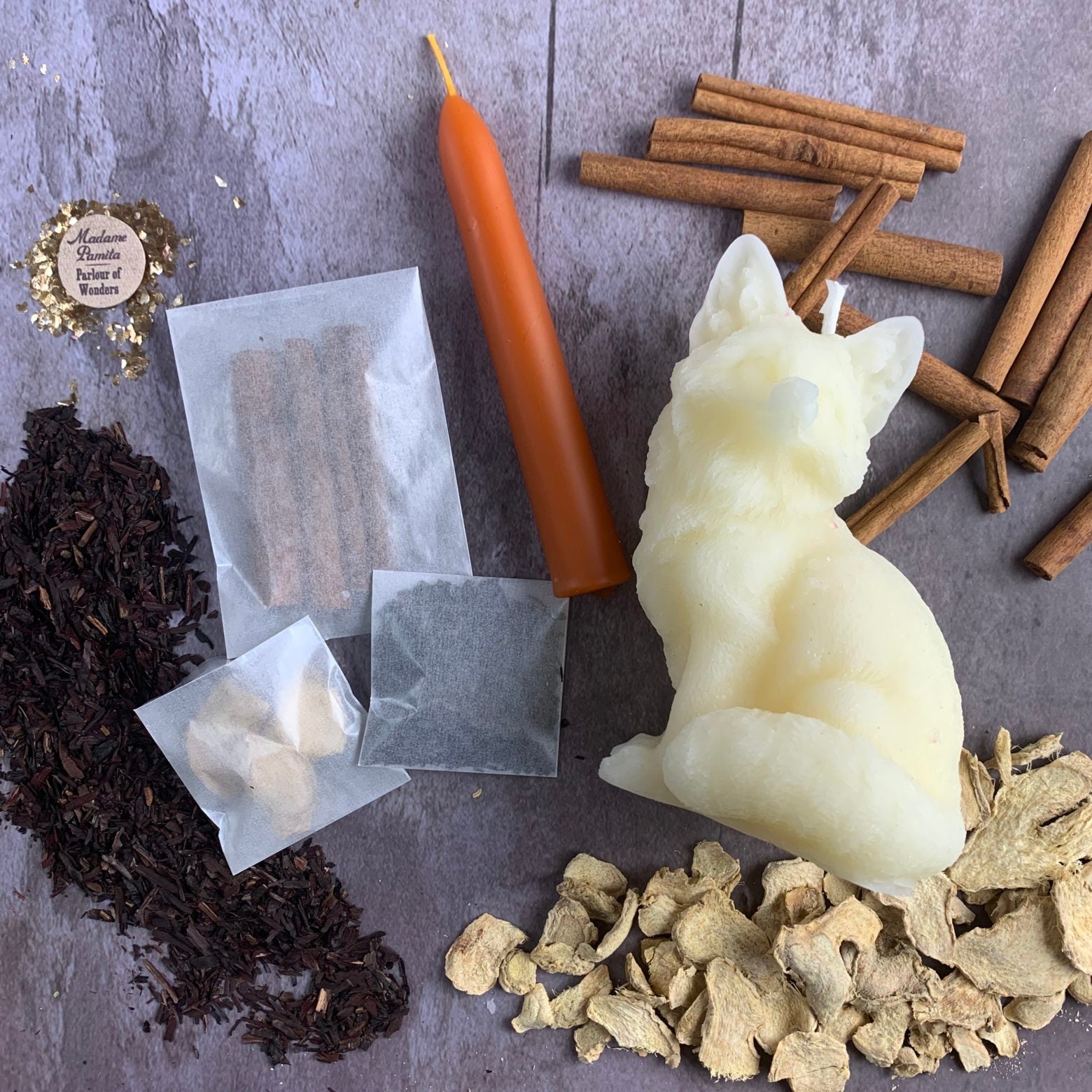 Fast Fox Candle Spell Kit - Northern Magick Supplies
