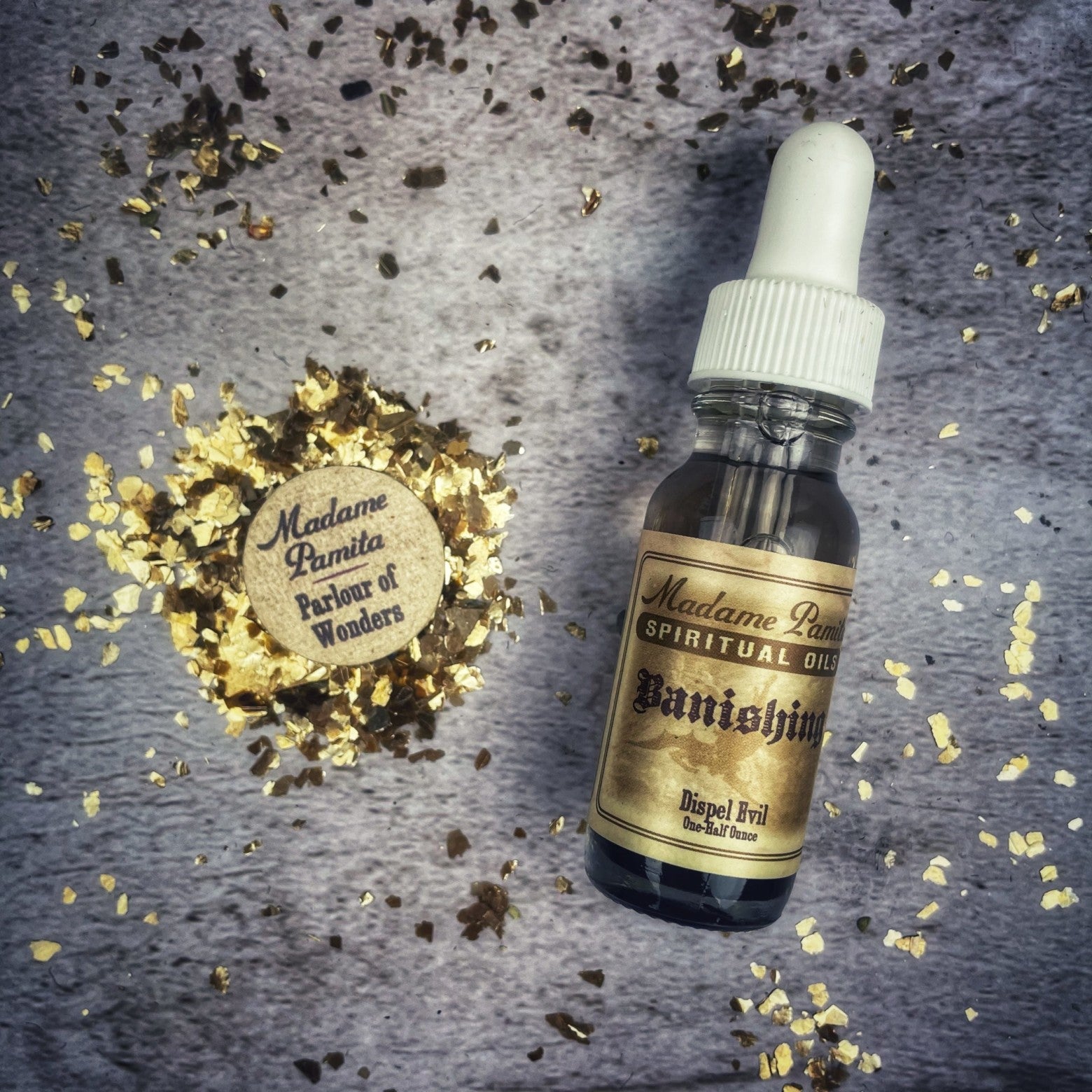 Banishing Oil by Madame Pamita - Northern Magick Supplies