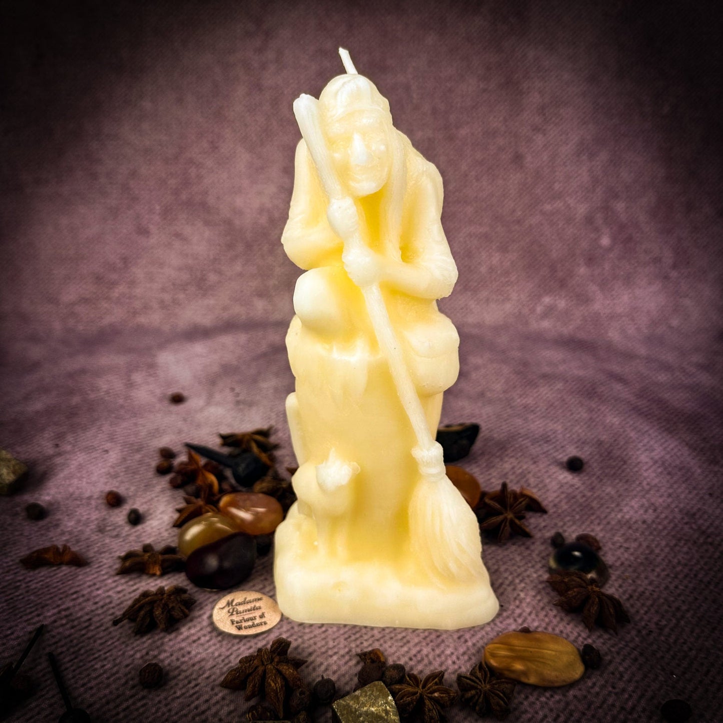 Beeswax Baba Yaga Spell Candle - Northern Magick Supplies