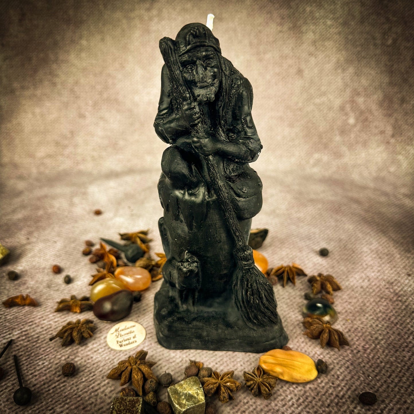 Beeswax Baba Yaga Spell Candle - Northern Magick Supplies