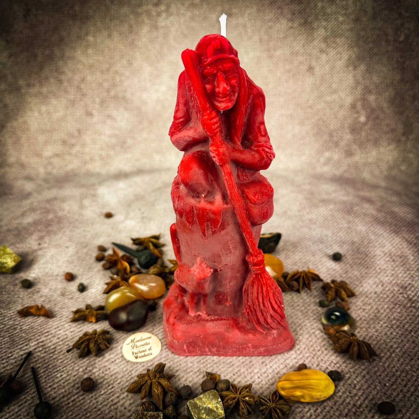 Beeswax Baba Yaga Spell Candle - Northern Magick Supplies