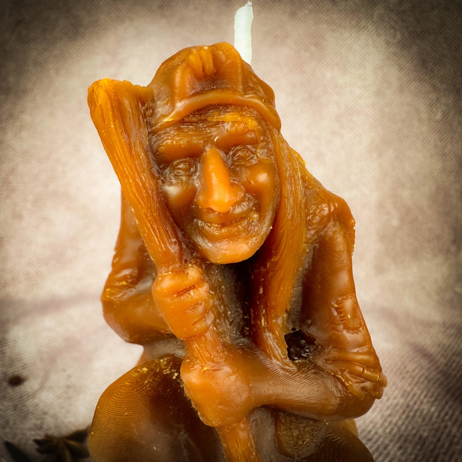 Beeswax Baba Yaga Spell Candle - Northern Magick Supplies