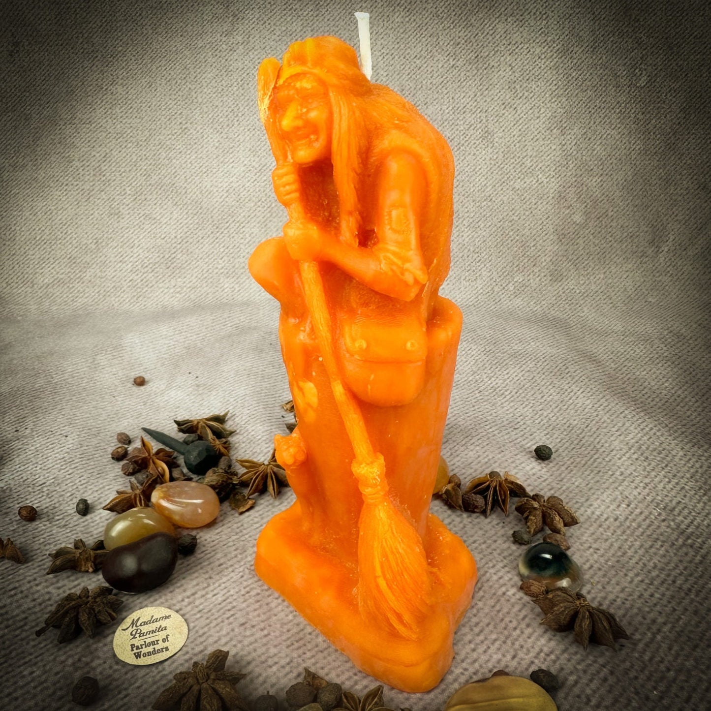 Beeswax Baba Yaga Spell Candle - Northern Magick Supplies