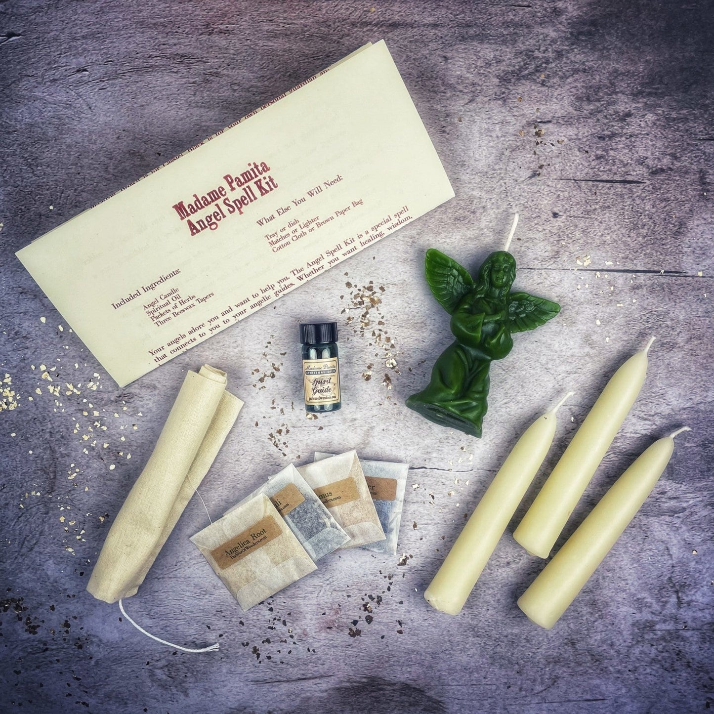 Angel Candle Spell Kit - Northern Magick Supplies