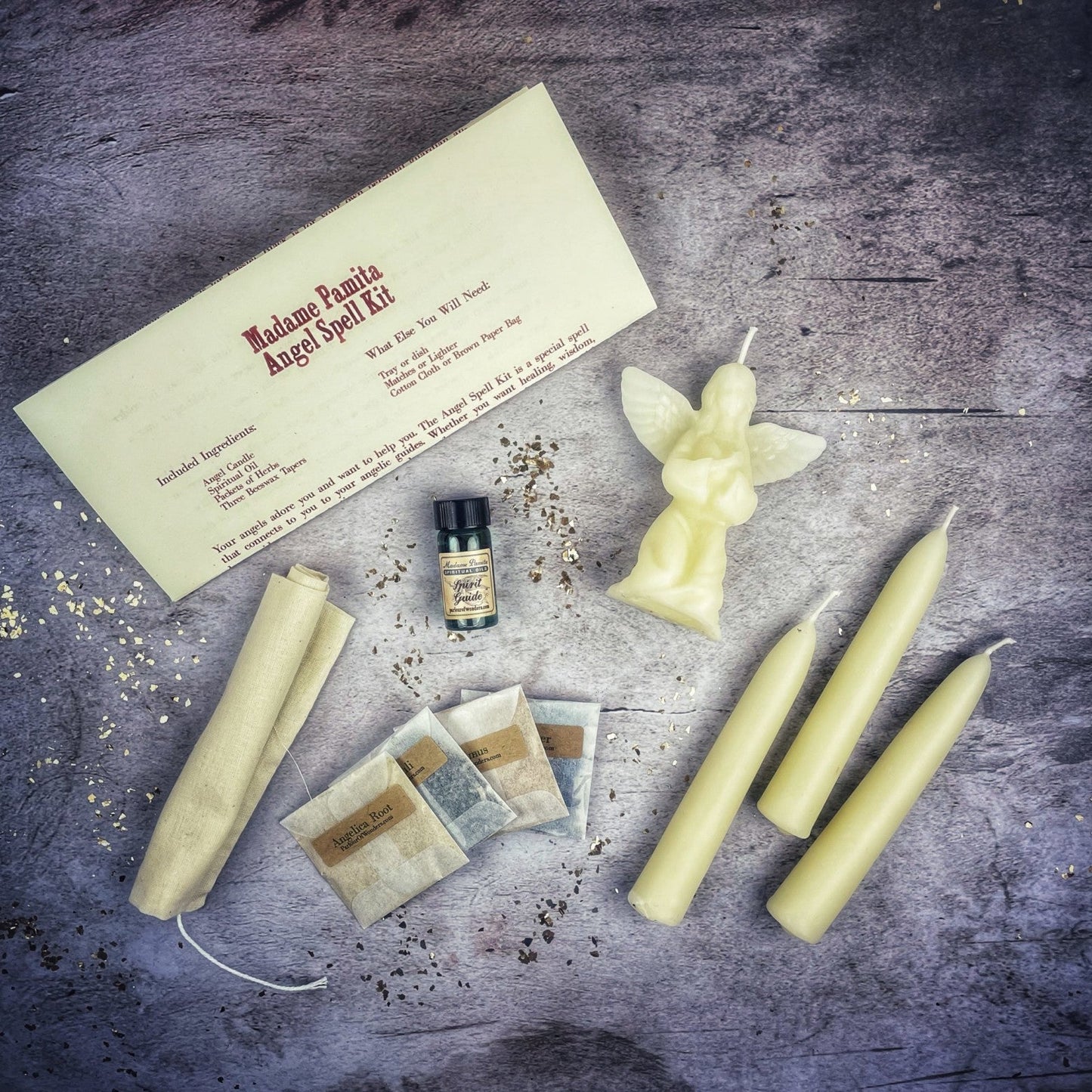 Angel Candle Spell Kit - Northern Magick Supplies