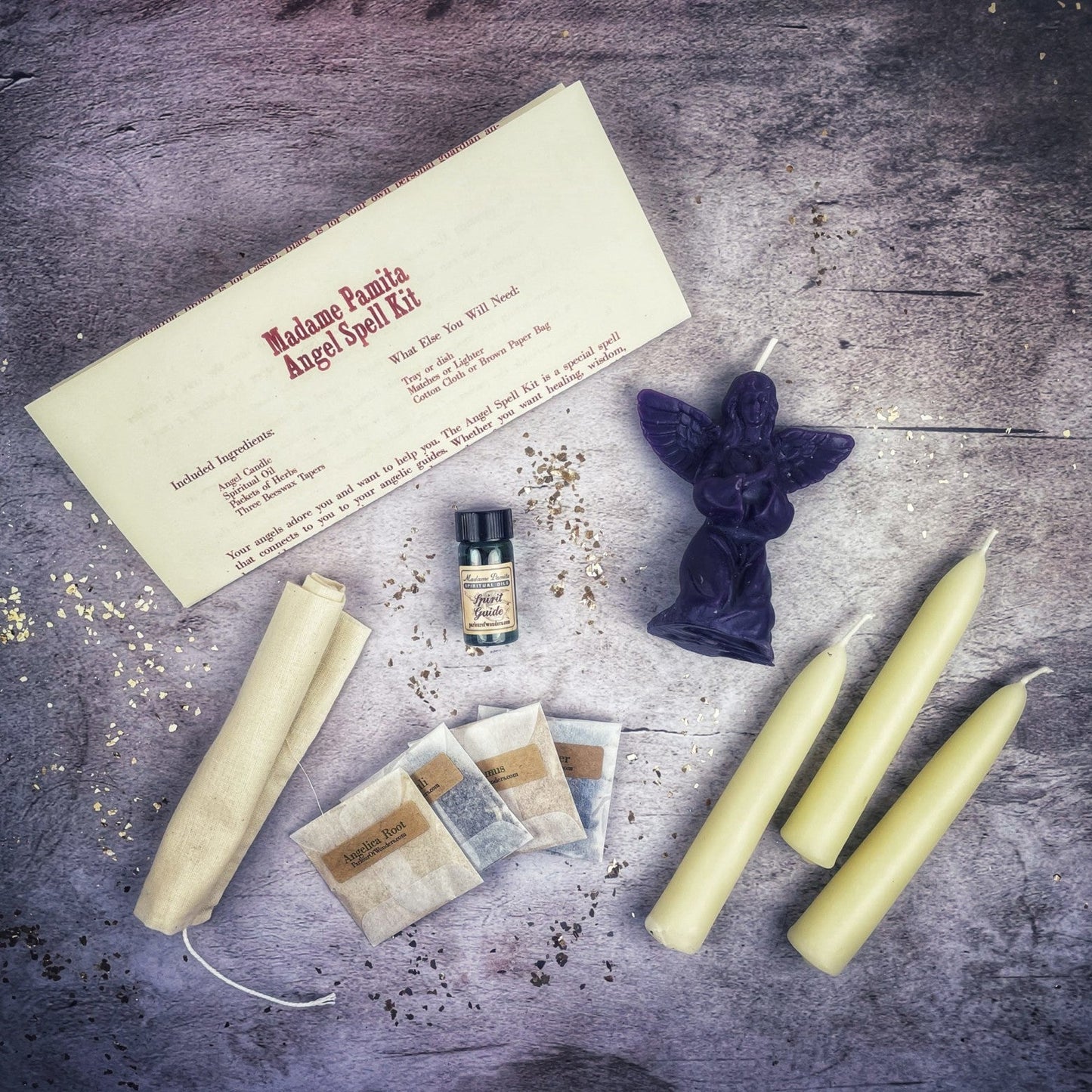 Angel Candle Spell Kit - Northern Magick Supplies