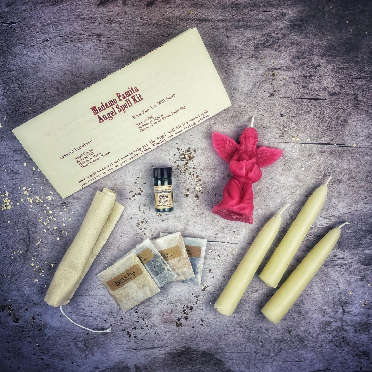 Angel Candle Spell Kit - Northern Magick Supplies