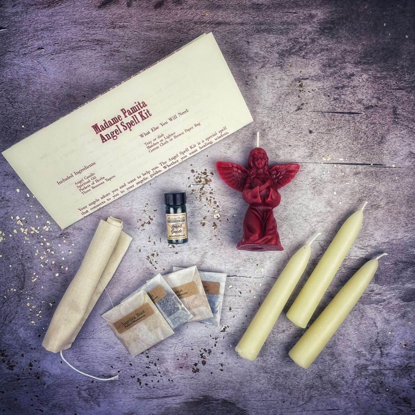 Angel Candle Spell Kit - Northern Magick Supplies