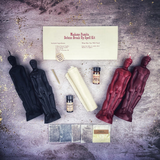 Deluxe Break Up Candle Spell Kit - Male/Male - Northern Magick Supplies
