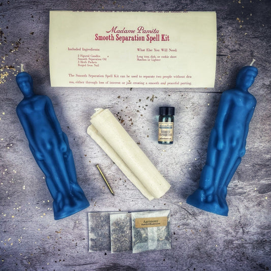 Smooth Separation Candle Spell Kit - Male/Male - Northern Magick Supplies