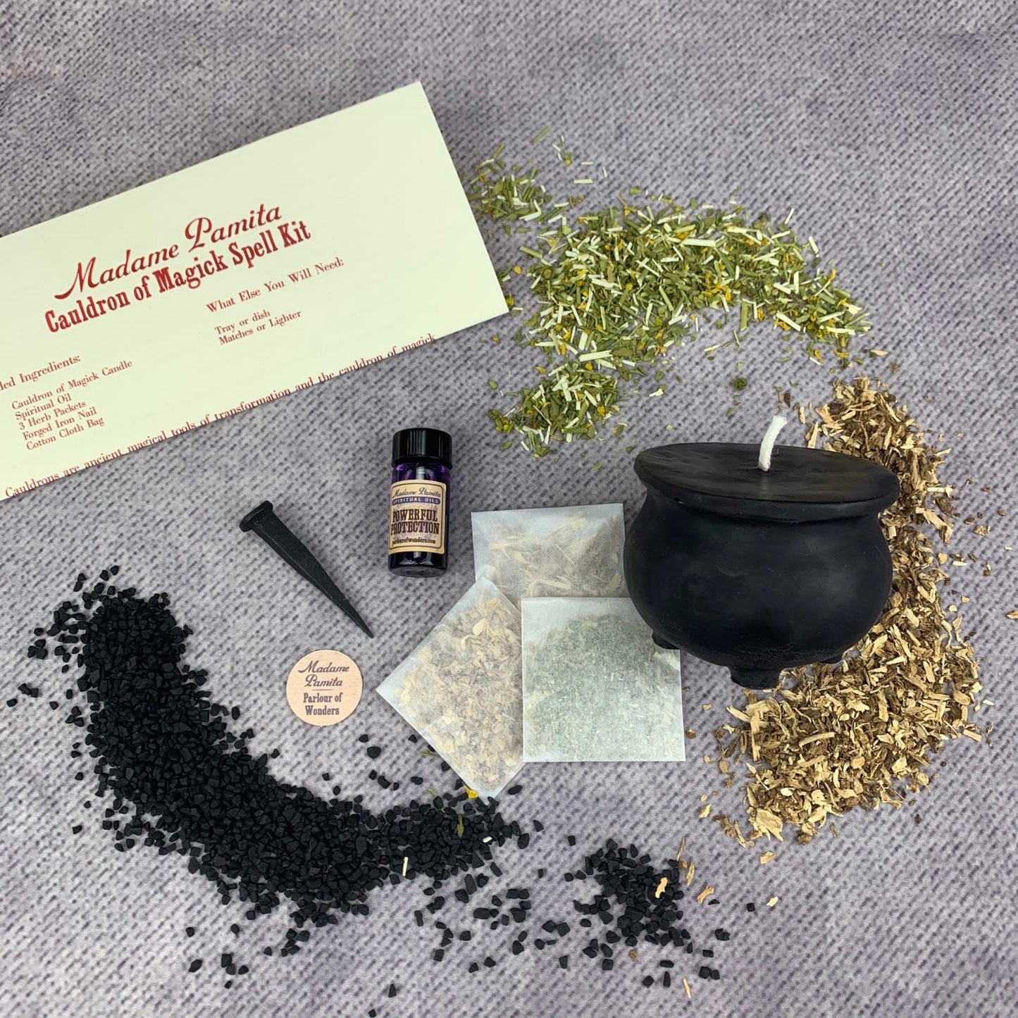 Cauldron of Magick Candle Spell Kit - Northern Magick Supplies