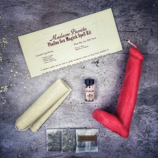 Phallus Sex Magick Candle Spell Kit - Northern Magick Supplies
