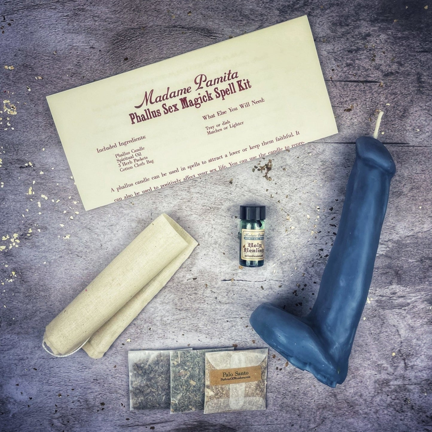 Phallus Sex Magick Candle Spell Kit - Northern Magick Supplies