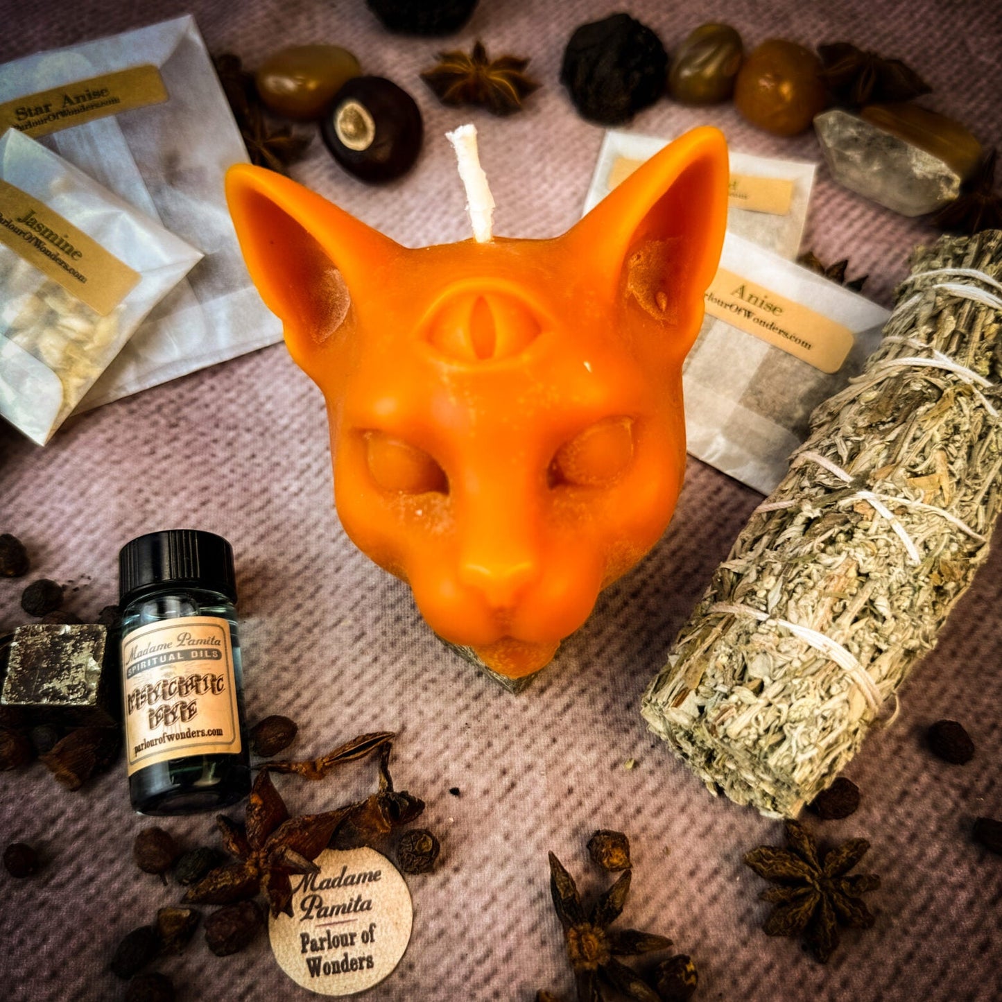 Psychic Eye Candle Spell Kit - Northern Magick Supplies