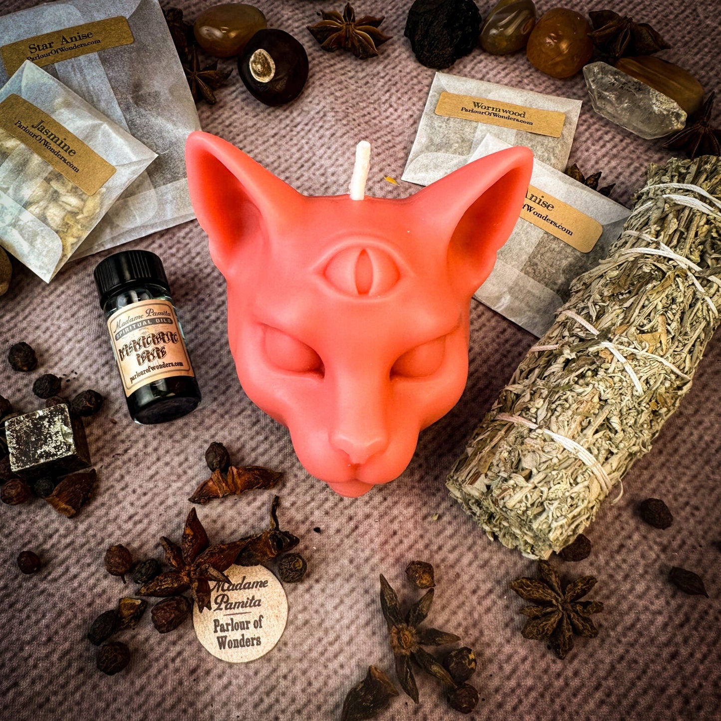 Psychic Eye Candle Spell Kit - Northern Magick Supplies