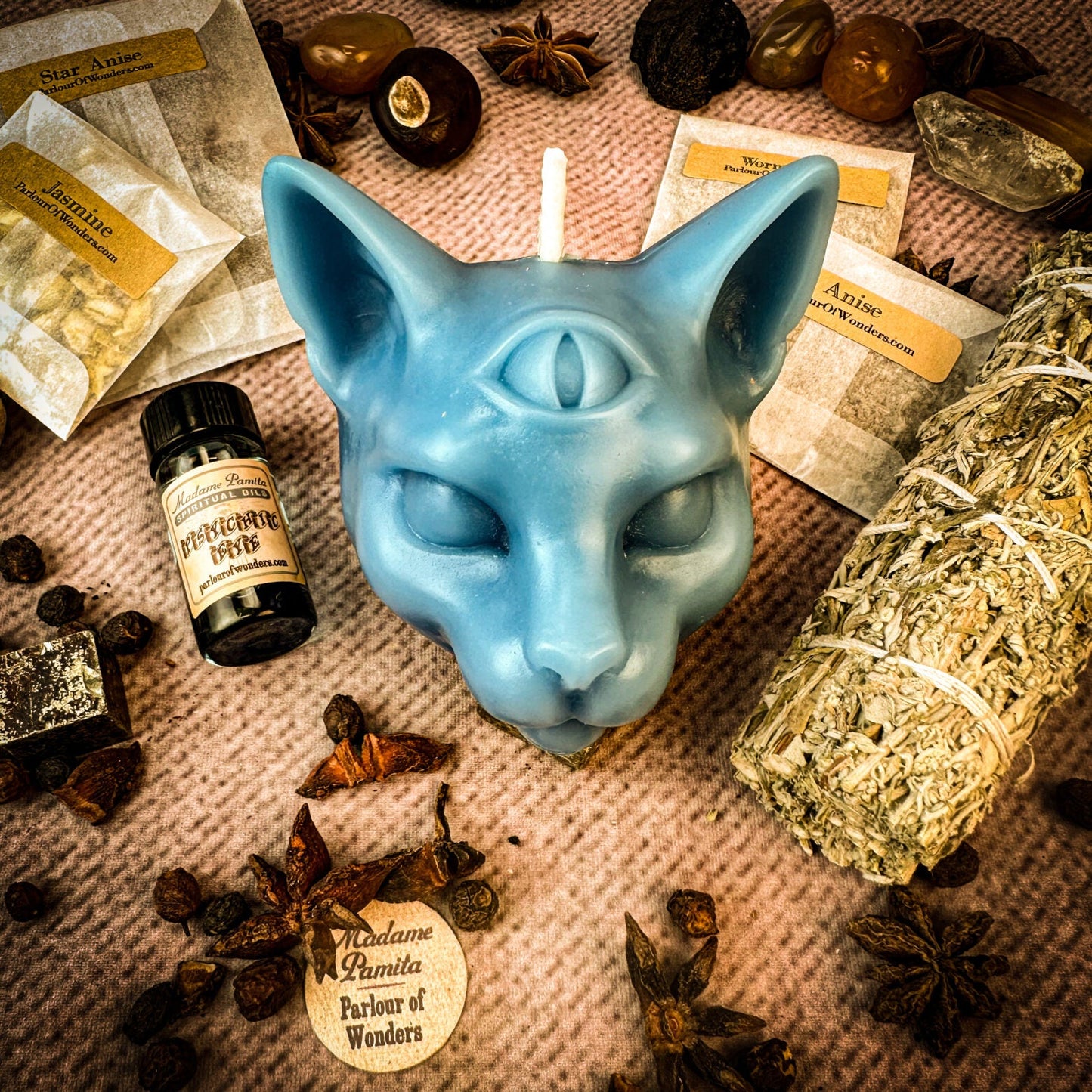 Psychic Eye Candle Spell Kit - Northern Magick Supplies