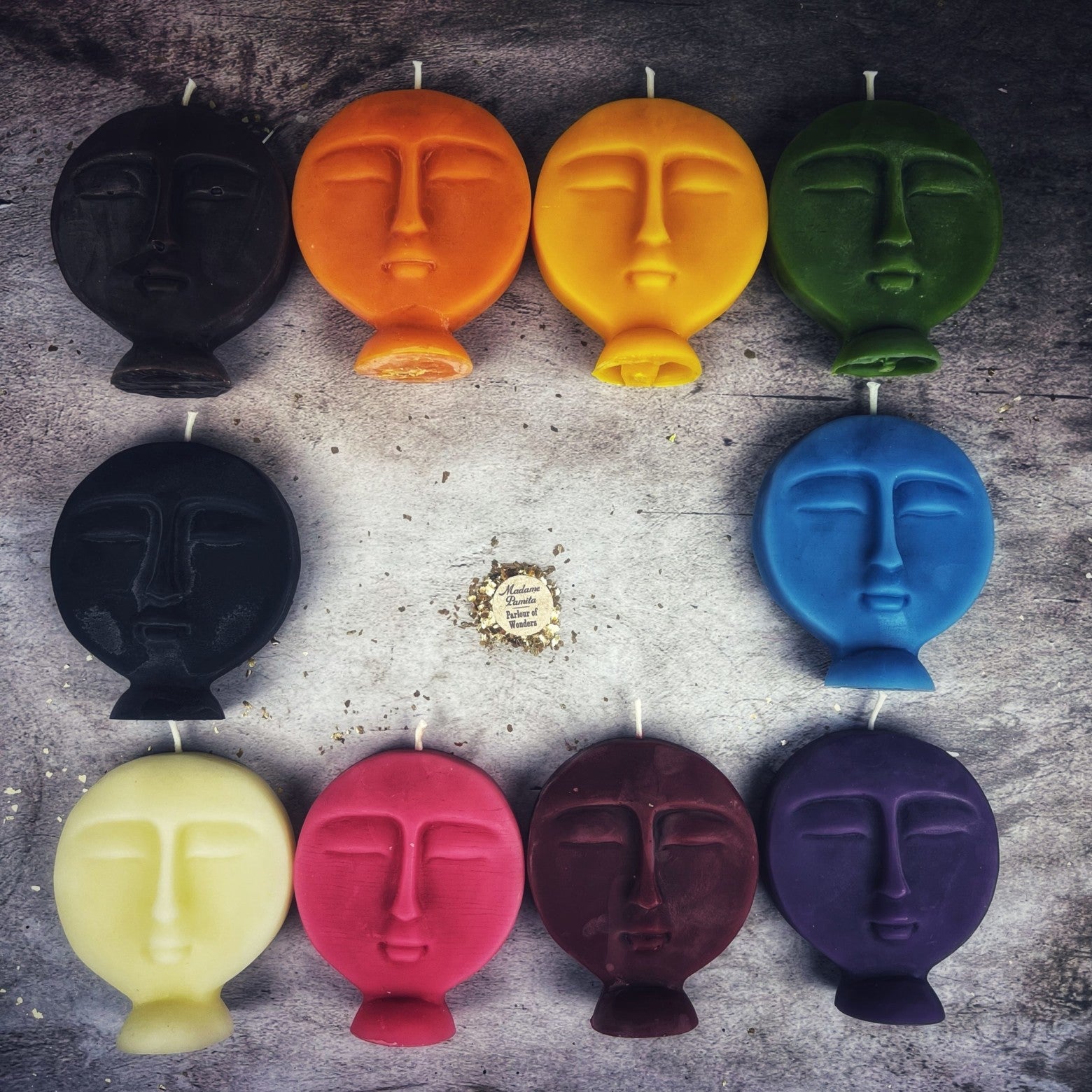 Beeswax Ancestor Spirit Spell Candle - Northern Magick Supplies