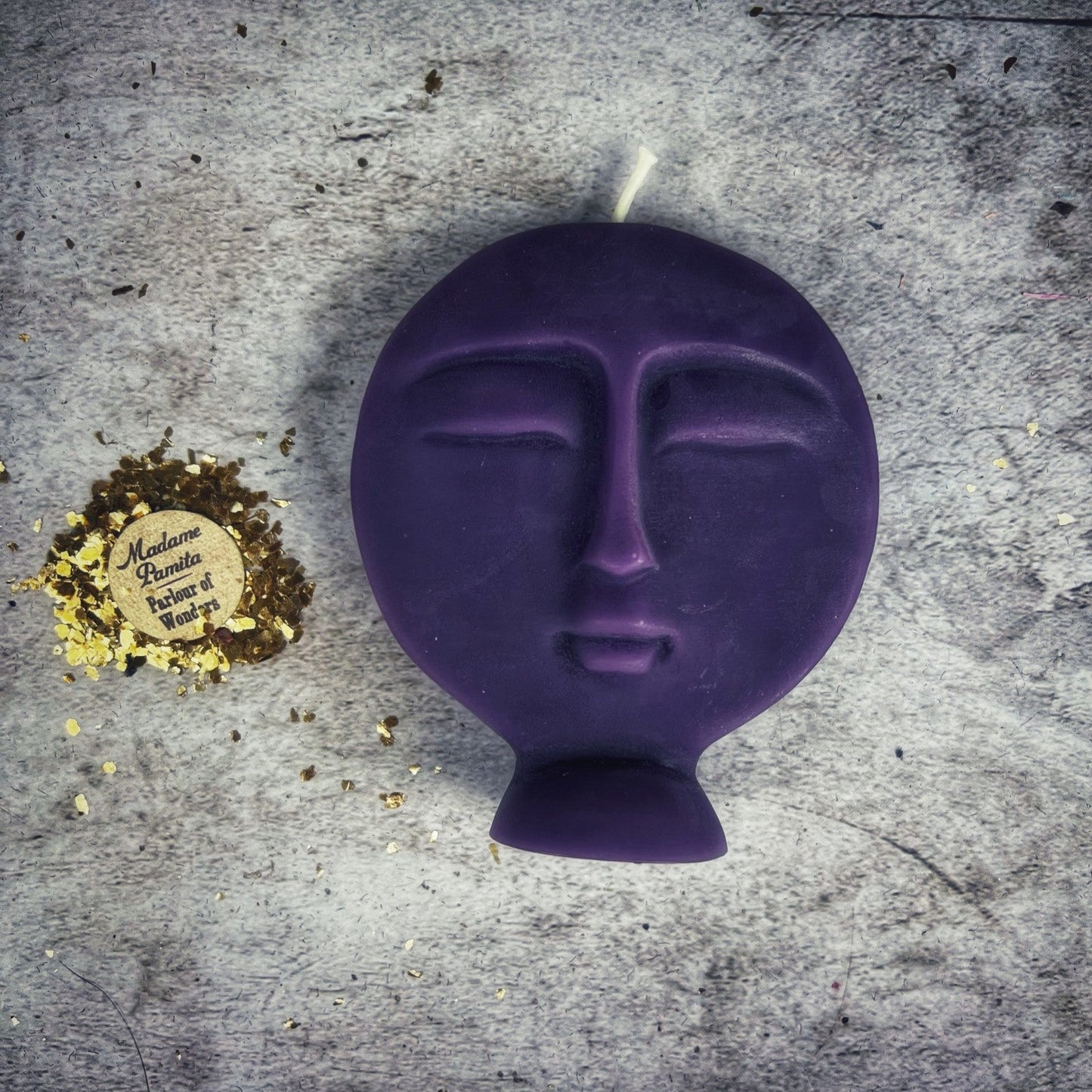 Beeswax Ancestor Spirit Spell Candle - Northern Magick Supplies