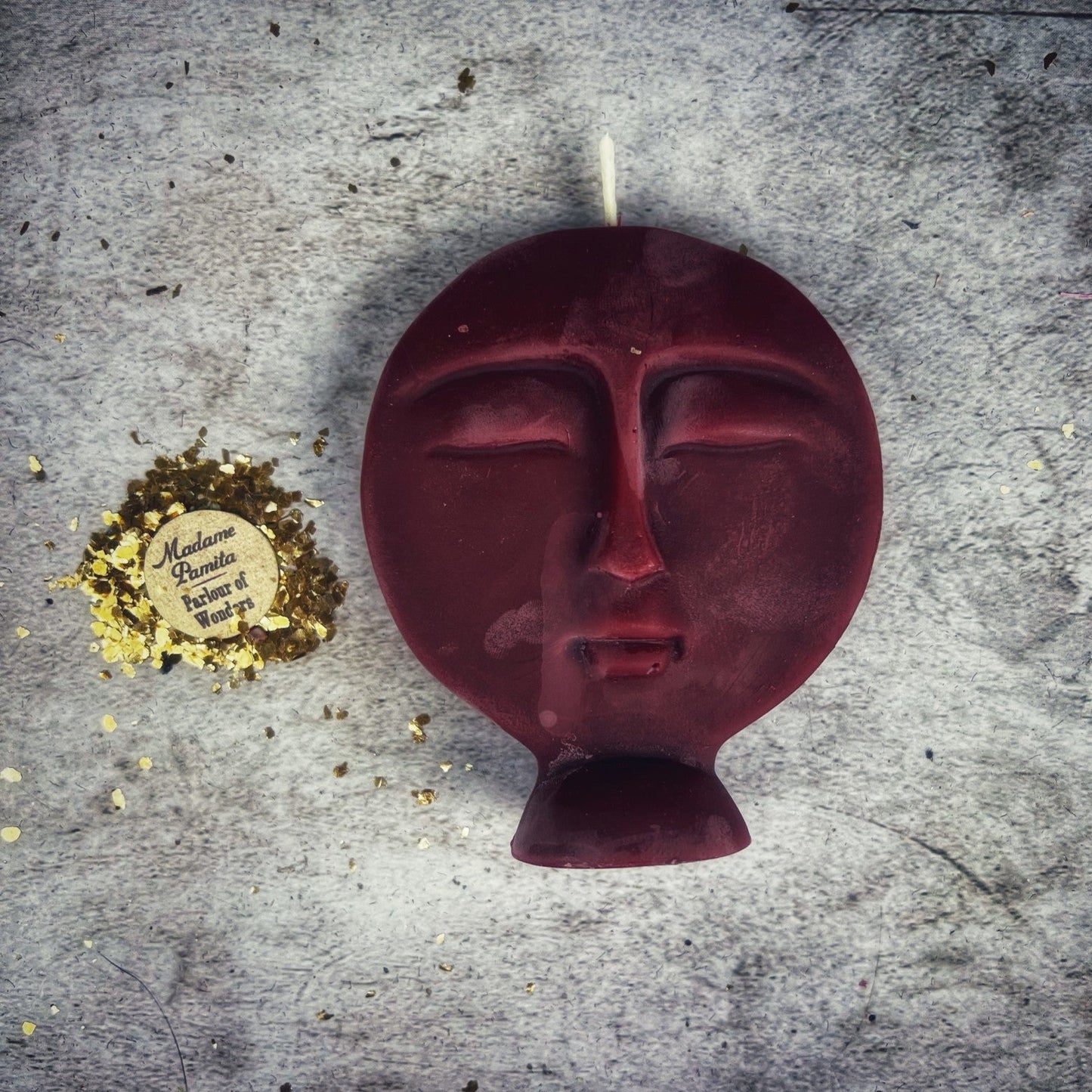 Beeswax Ancestor Spirit Spell Candle - Northern Magick Supplies